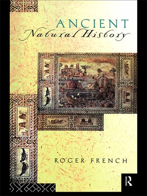 cover image of Ancient Natural History